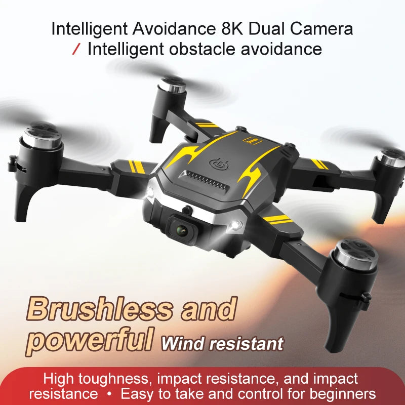 KBDFA G6 Drone Professional  4K HD Camera 8K No GPS Obstacle Avoidance RC Helicopter Brushless WIFI FPV Foldable Quadcopter Toys