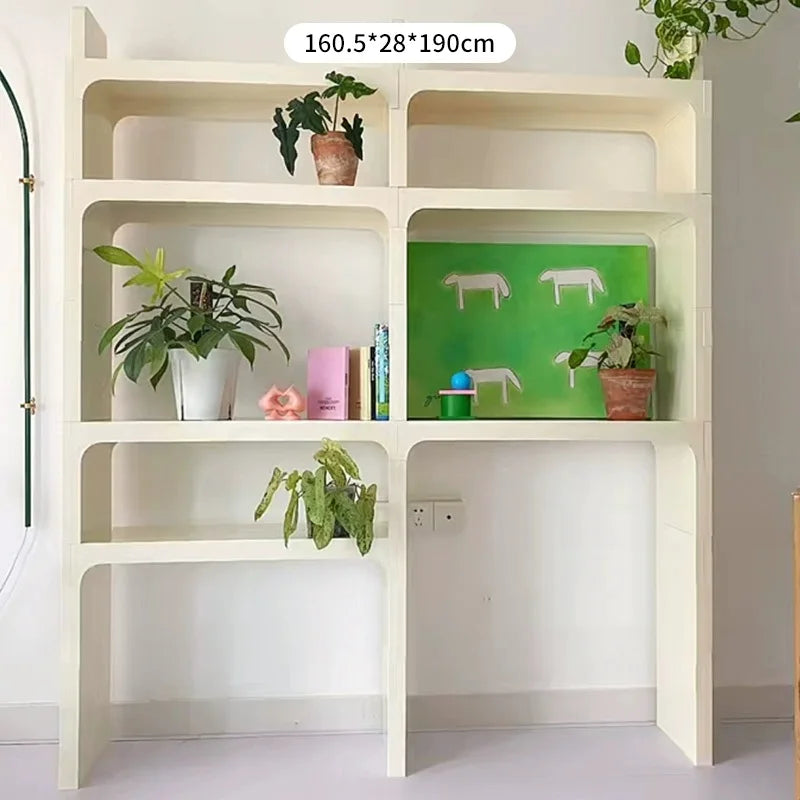 Module Modular DIY Furniture Storage Shelf Bookrack Bookshelf Bookcase Plastic ABS Customized Size Cabinet Multi-function