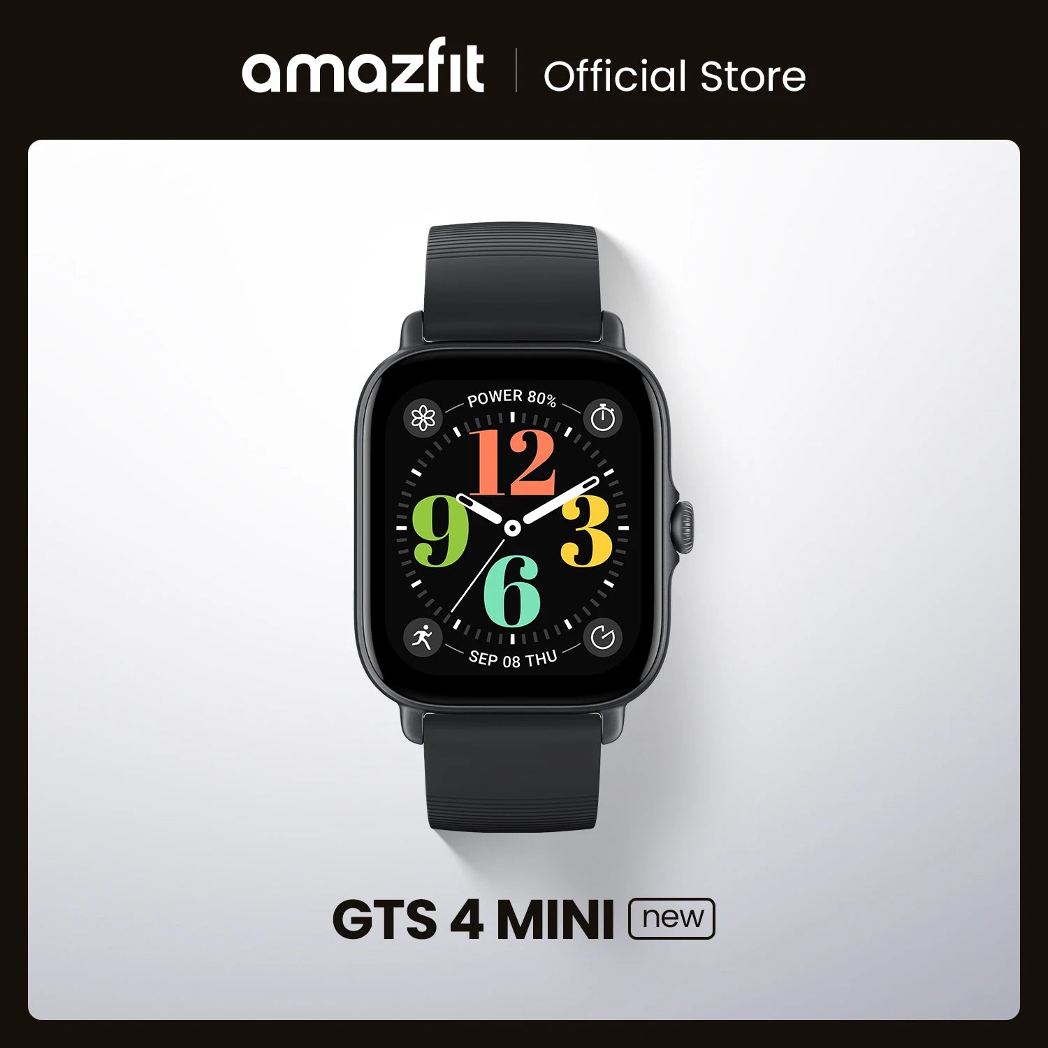 New Amazfit GTS 4 mini new Smartwatch With Alexa Built-in 24H Heart Rate 150 Sports Modes Smart Watch