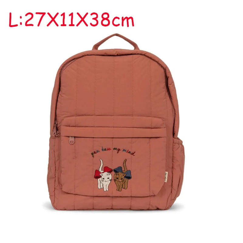 Baby Backpack Parent-child 2022 Kids Schoolbag Kindergarten Bags Travel Mom Cherry Lemon Children's Boys Girls Storage Bag