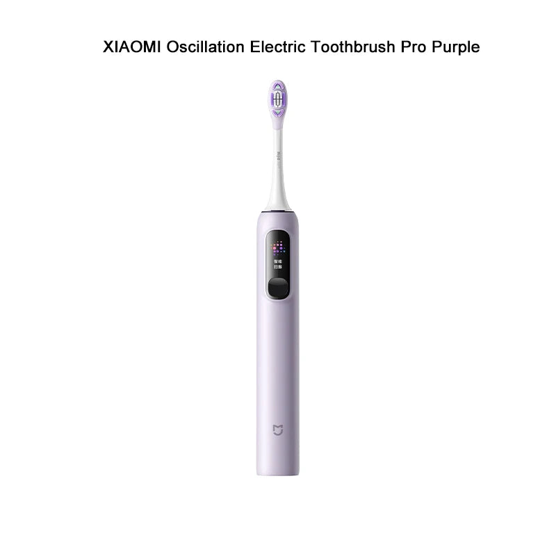 XIAOMI MIJIA Sonic Vibration Electric Toothbrush Pro,Smart 4 Modes, Long Battery Life, IPX8 Waterproof,LED Screen & Travel Lock