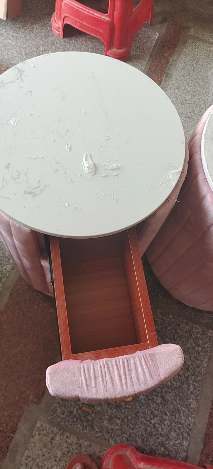 Mobile Side Bed Pink Nightstands Small Modern Modern Luxury Nightstands Space Saving Meuble De Rangement Storage Furnitures