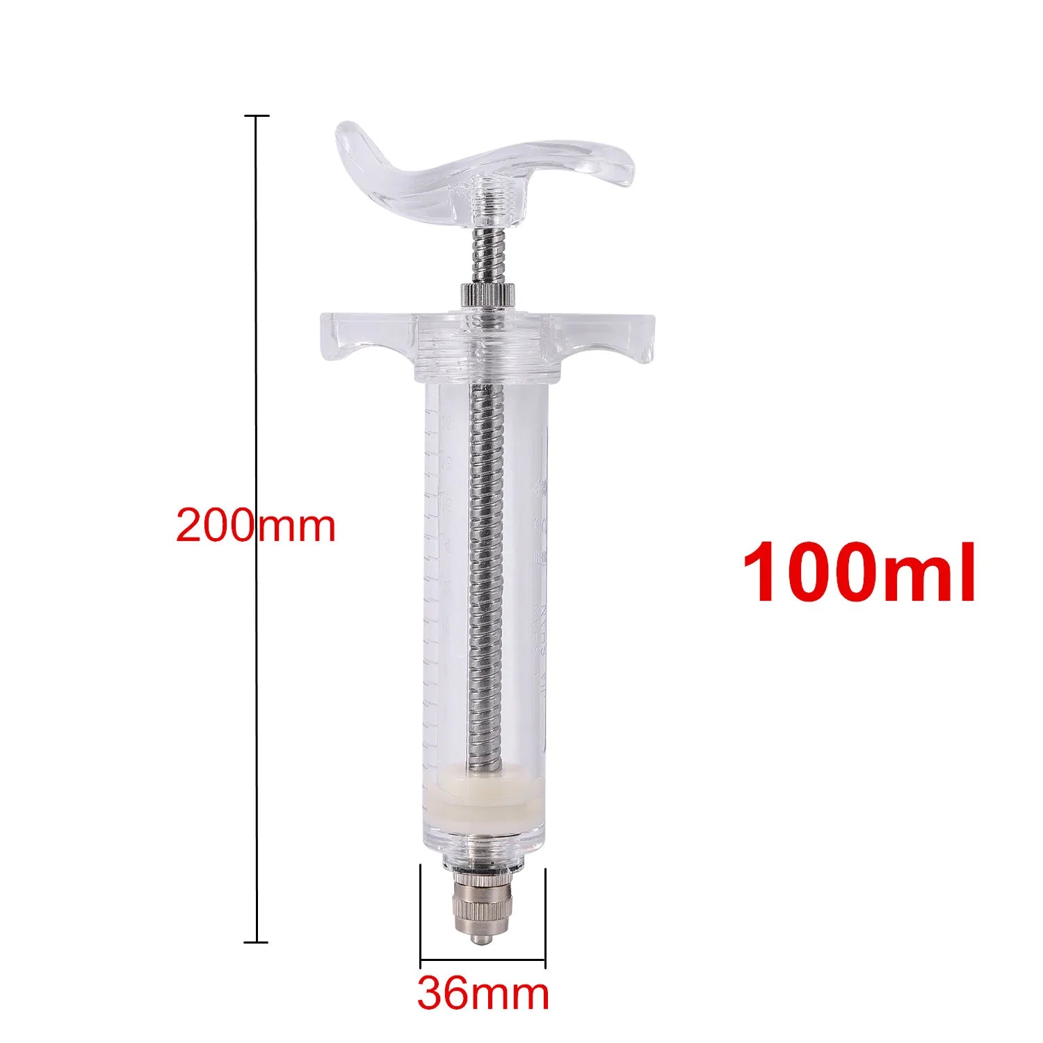 10ml/20/50ml Syringe Set Fledgling Baby Bird Manual Feeding With 6 Pcs Curved Gavage Tubes Stainless Steel Parrot Feeding Spoon