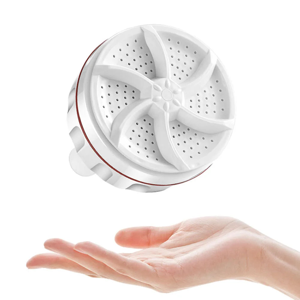 USB Travel Washer Washing Air Bubble Machine Ultrasonic Rotating Turbine Washing Machine for Socks Underwear Wash Dishes