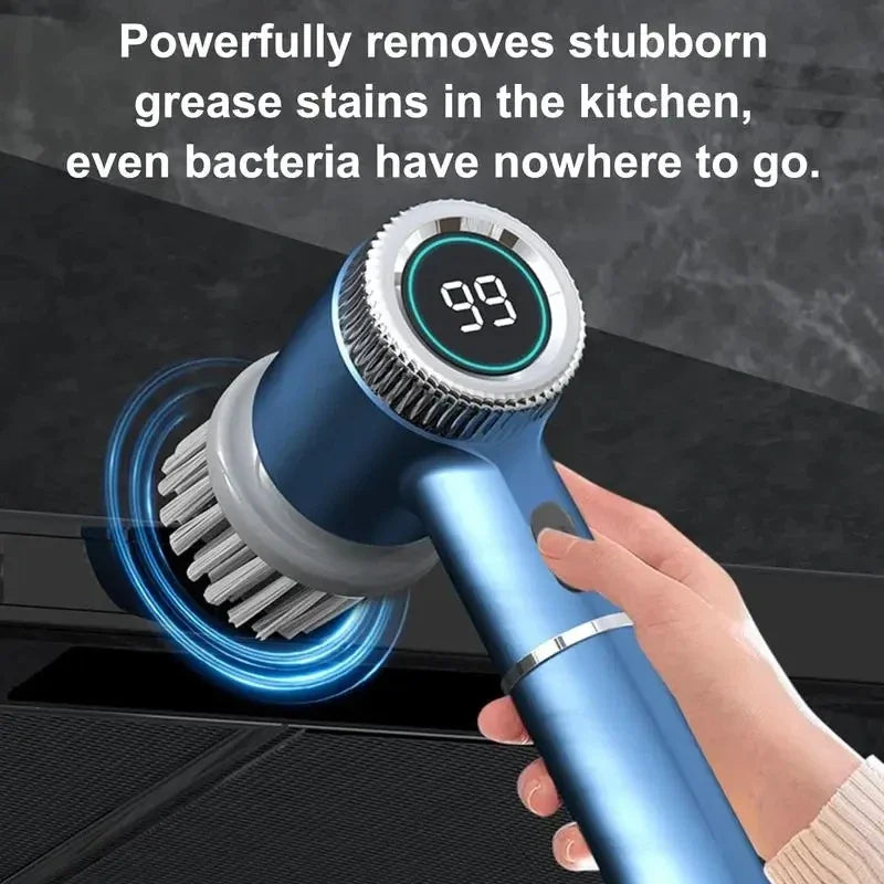 Zai Xiao Bathroom Professional Cleaning Automatic Handheld Rechargeable Electric Cleaning Brush Kitchen Dishwashing Pot Shoe Bot