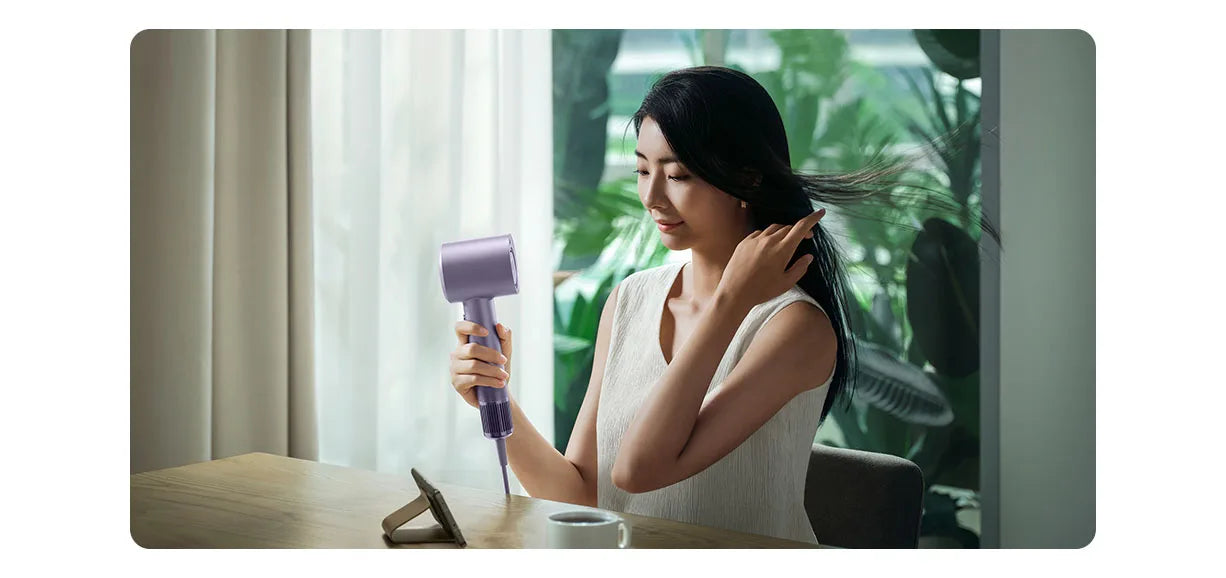 XIAOMI MIJIA High Speed Hair Dryer H701 Water Ion 65m/s Wind Speed 220V Professional Hair Care Quick Drye Negative lon HairDryer