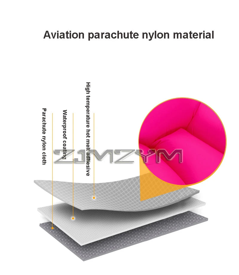 Small Portable Inflatable Chair Outdoor Camping Stool Beach Pool Floats Lounger Sofa Furniture