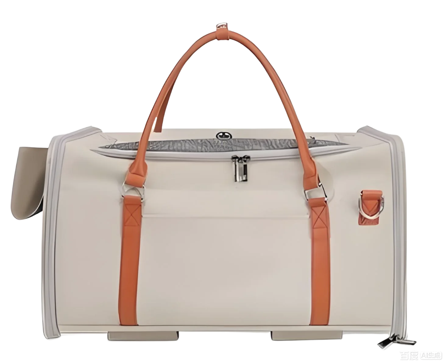 Multifunctional Cat Carrier with Trolley Large Capacity Breathable Foldable Pet Bag for Cats and Dogs