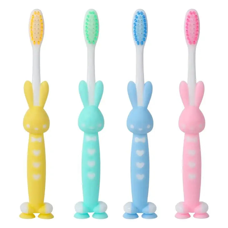 Cartoon Children Toothbrush, Manual Toothbrushes With Extra Soft Bristles For Deep Cleaning Oral Care At Home For Kids