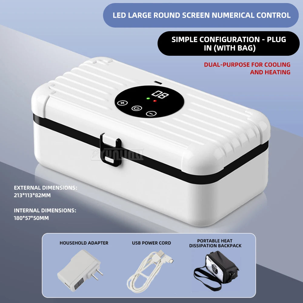 Household Mini Refrigerator Portable Constant Temperature Box Cold and Hot Dual-use Refrigeration Box