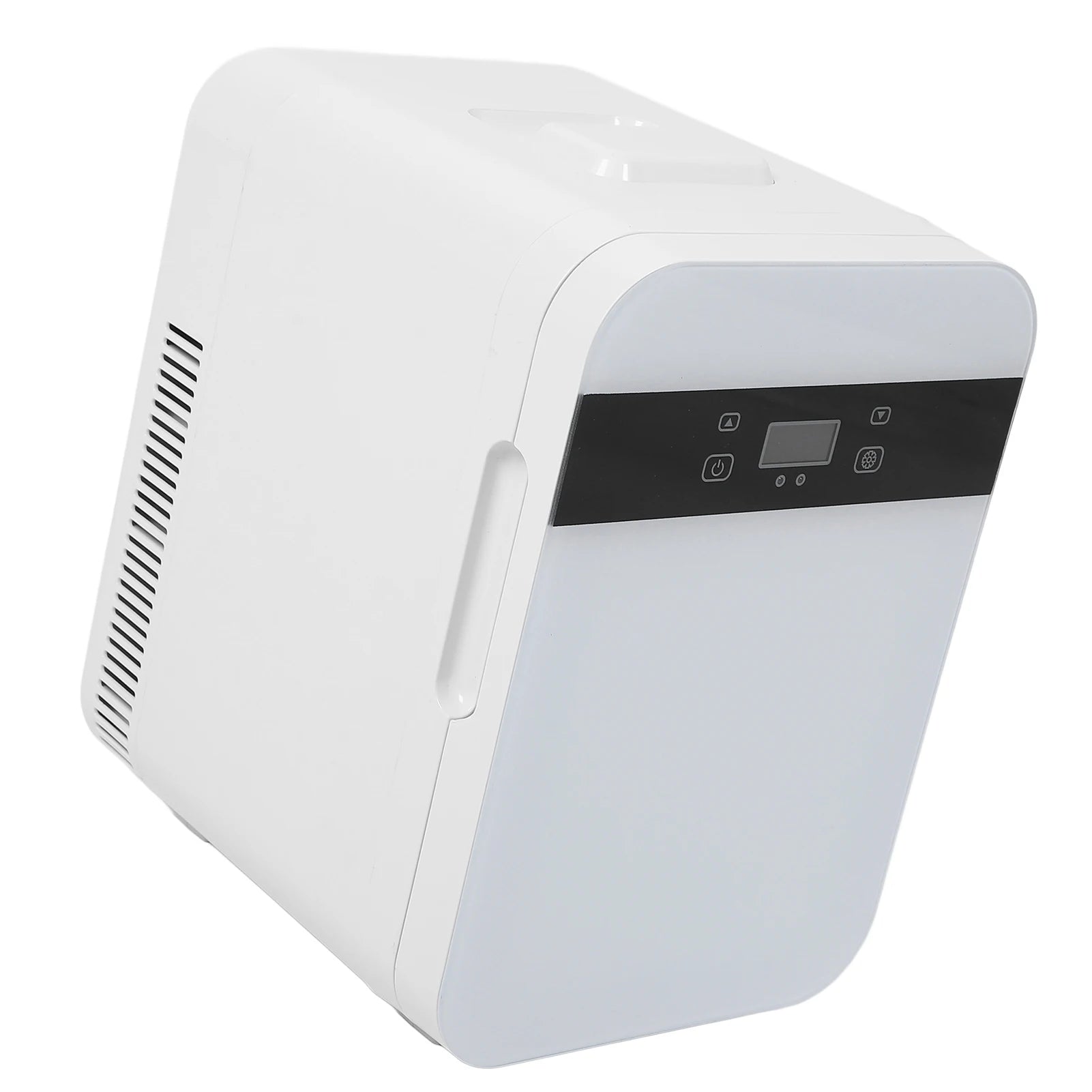 12L Small Fridge Multifunction Efficient Dual Core Digital Display Silent Portable Refrigerator for Bedroom Car Dorm Office