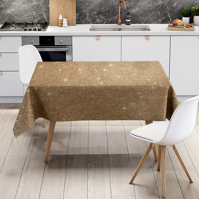 Waterproof Tablecloth Vintage Floral Dining Table Cover Washable Rectangle Table Linens Home Decor Farmhouse Kitchen Table Prote