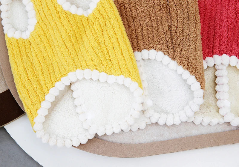 Soft Dog Cat Jacket Vest Winter Dogs Clothes Teddy Chihuahua Coat French Bulldog Apparel for Small Mid Dogs Puppy Warm Clothing