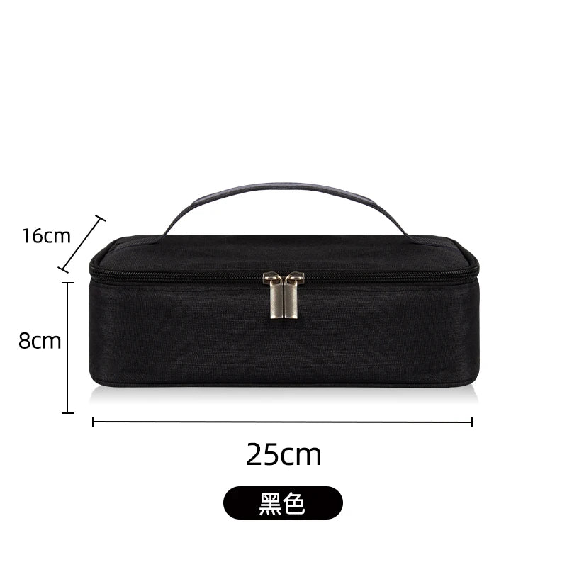 Square Insulated Lunch Bag for Women Thermal Cooler Bento Box Bags Food Carrier Portable Travel Picnic Delivery Meal Container