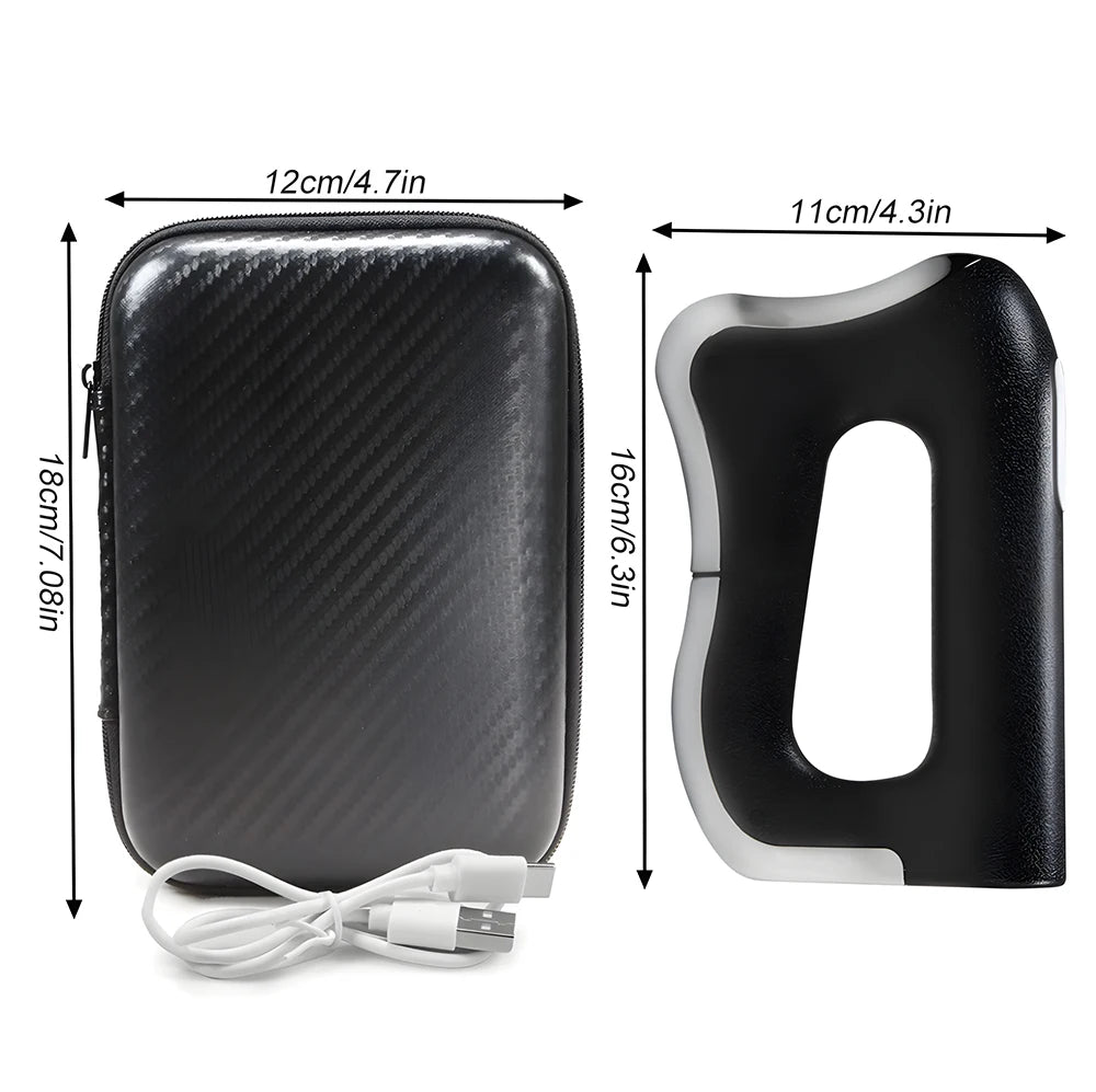 Electric Fascia Massager Body Scraping Microcurrent Vibration Warm compress Muscle Relaxation Body Lifting Guasha Massage Knife