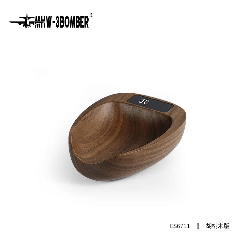 MHW-3BOMBER MVE Coffee Electronic Scale Weighing Bean Display Plate Hand Brewed Bean Dish Spray Bottle Set