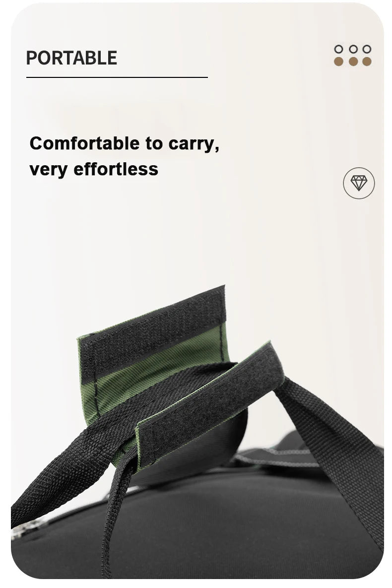 Unisex Wheeled Travel Bag Universal Foldable Luggage Bags with Wheels Large Capacity Waterproof Luggage Storage Carrier Handbag