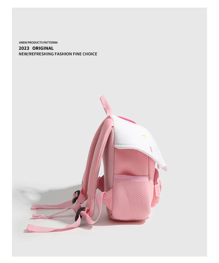 Children Cute Backpack Boys Girls Mushroom Style Schoolbag Kindergarten Preschool Baby Bag Kids Casual Soft Shoulders Pack