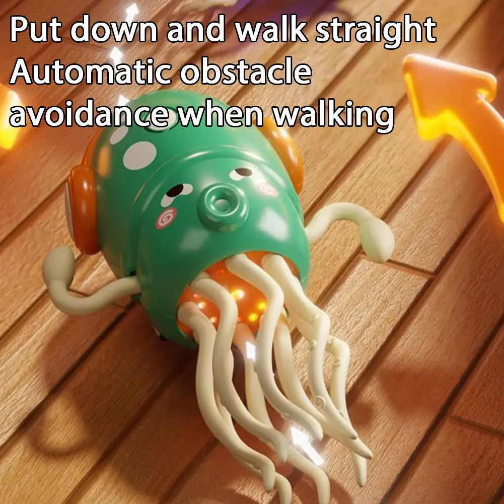New Dancing Octopus Kid Electronic Pet Toys Cartoon Interactive Development Moving Education Toddler Toy Gift