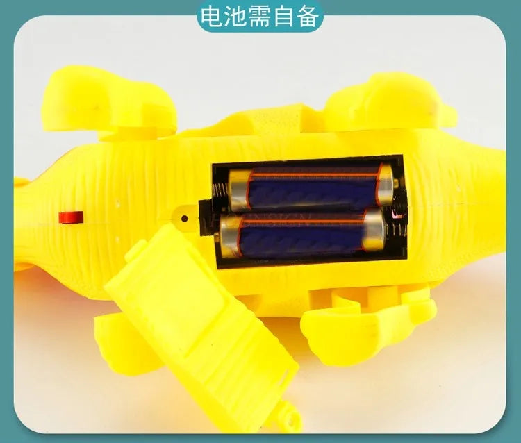 Dinosaur electric toys that can walk, lead ropes, light toys, Tyrannosaurus Rex boys, children's electric toys, babies