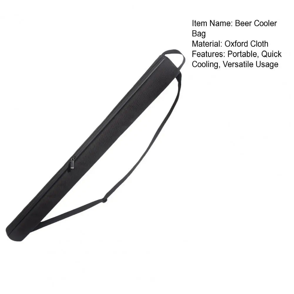 Golf Beer Cooler Bag 7 Can Insulated Sleeve Waterproof Oxford Cloth Thermal Insulation Portable Shoulder Bag Cooler Bag