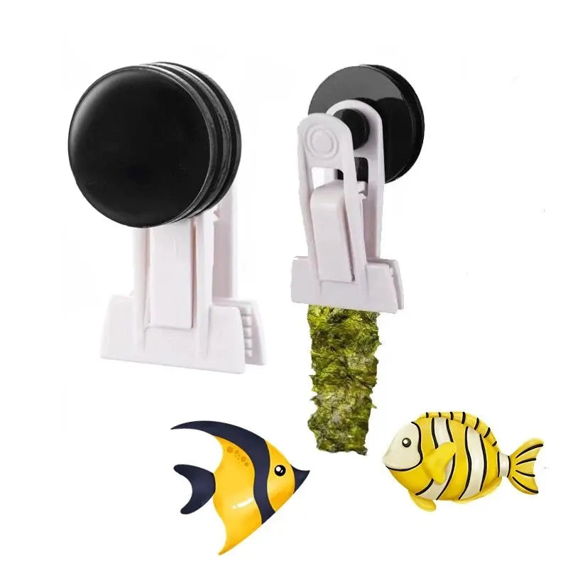 Vastocean Aquarium Strong Magnetic Seaweed Feeding Clip Nori Clip Strong Magnetic Vegetable Clip Seaweed Nori Clip