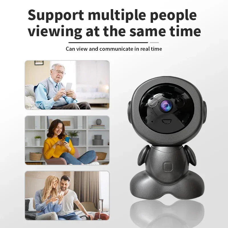 8MP Wifi Surveillance Robot Camera PTZ Security Baby Monitor Two Way Audio Color Night Vision Home IP Cameras AI Smart Tracking