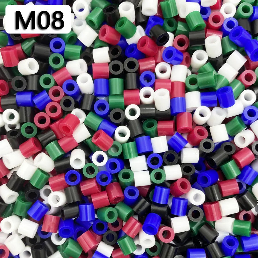 5MM 1000PCs Pixel Puzzle Iron Beads for kids Perler Hama Beads Diy High Quality Handmade Gift toy Fuse Beads