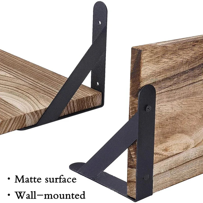 Wooden Floating Wall Shelves Bathroom Hanging Racks Shelf  Storage Kitchen Organizer Furnitures Living Room Display Stand Holder