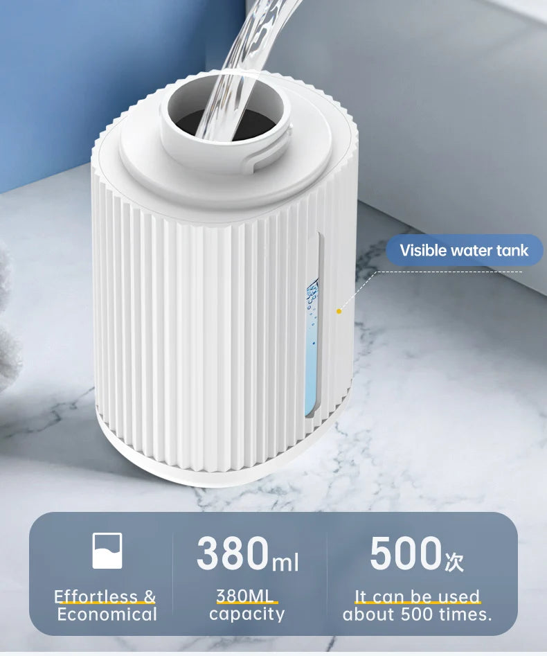 Automatic Soap Dispenser Touchless Foaming Soap Dispenser 380ml USB Rechargeable Electric Foam Soap Dispenser Drip/Foam Optional