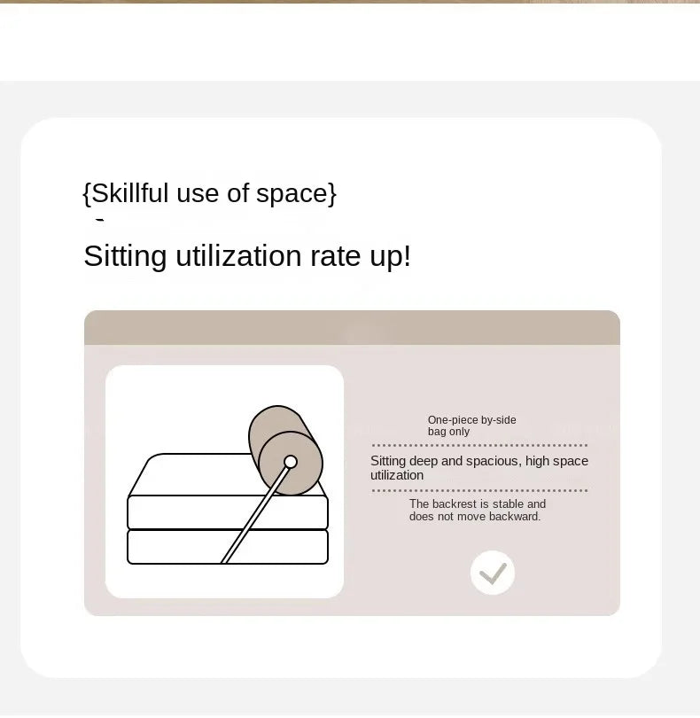 X&D Cream Style Lamb Fleece Leisure Folding Sofa Bed Fold Dual Use Single Small Unit Living Room Balcony Leisure Sofa Lazy Sofa