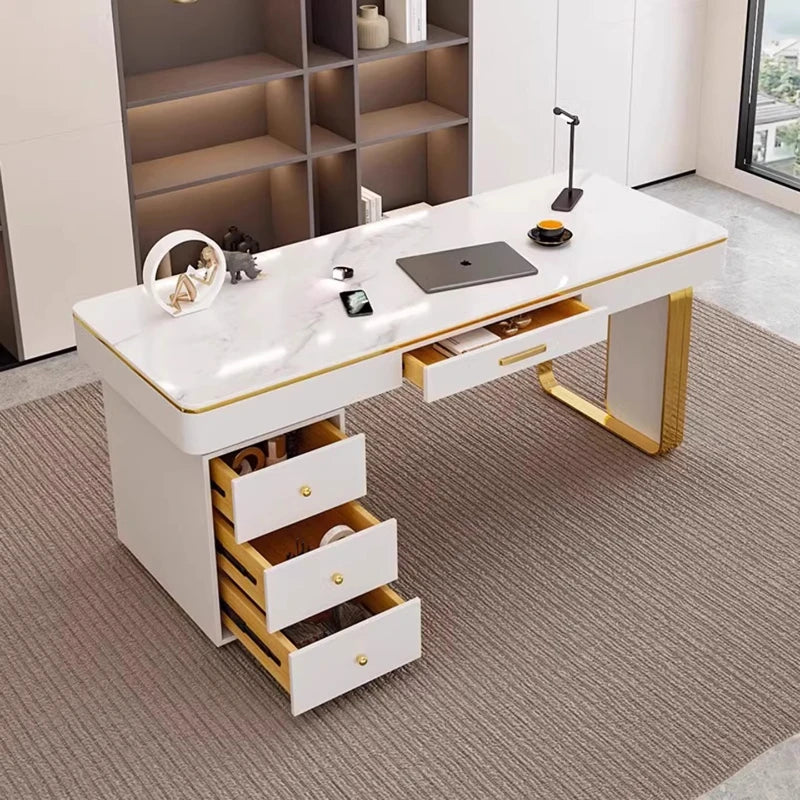 Modern Luxury Rock Slab Room Desks Gaming Desk Computer Desk Office Table Gaming Table Motion Study Computer Desks Furniture