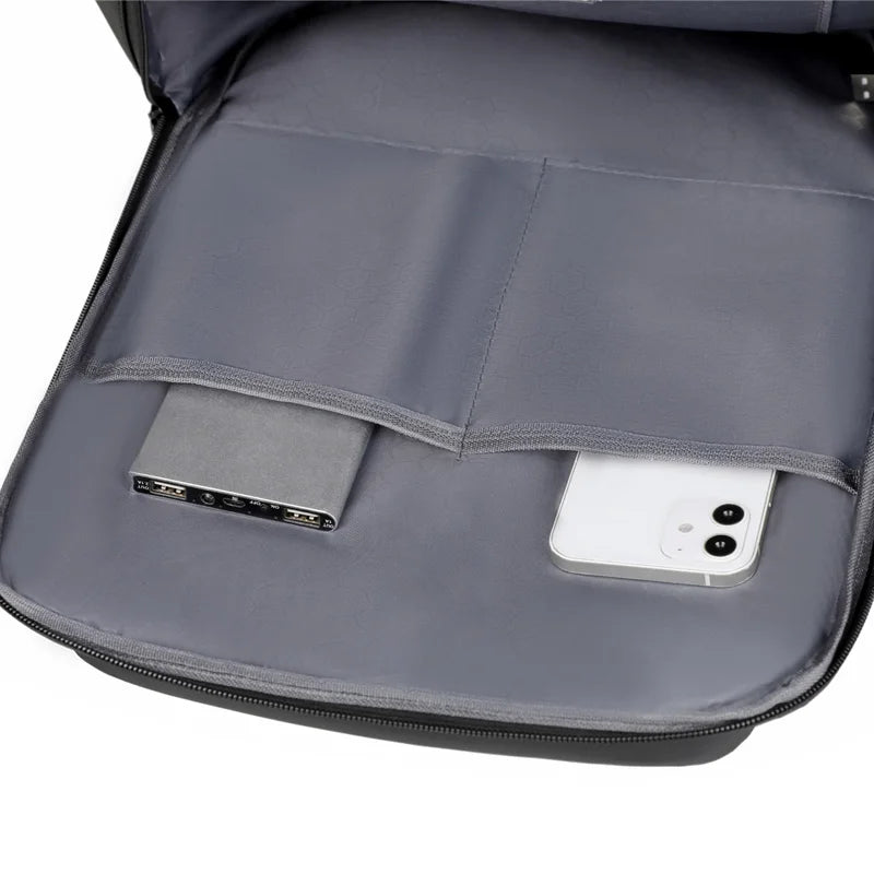 Rilibegan Men Travel Backpack Expand Oxford Big Capacity USB Charge Business Male Backpacks Computer Men Backpacks