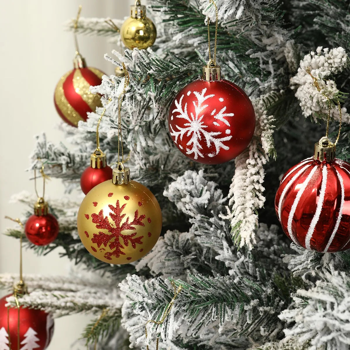 3/6cm Christmas Balls Christmas Tree Decoration Ornament for Home Decor Hanging Pendant New Year Gift Noel Navidad Xmas Ball