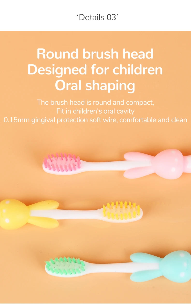 Cartoon Children Toothbrush, Manual Toothbrushes With Extra Soft Bristles For Deep Cleaning Oral Care At Home For Kids