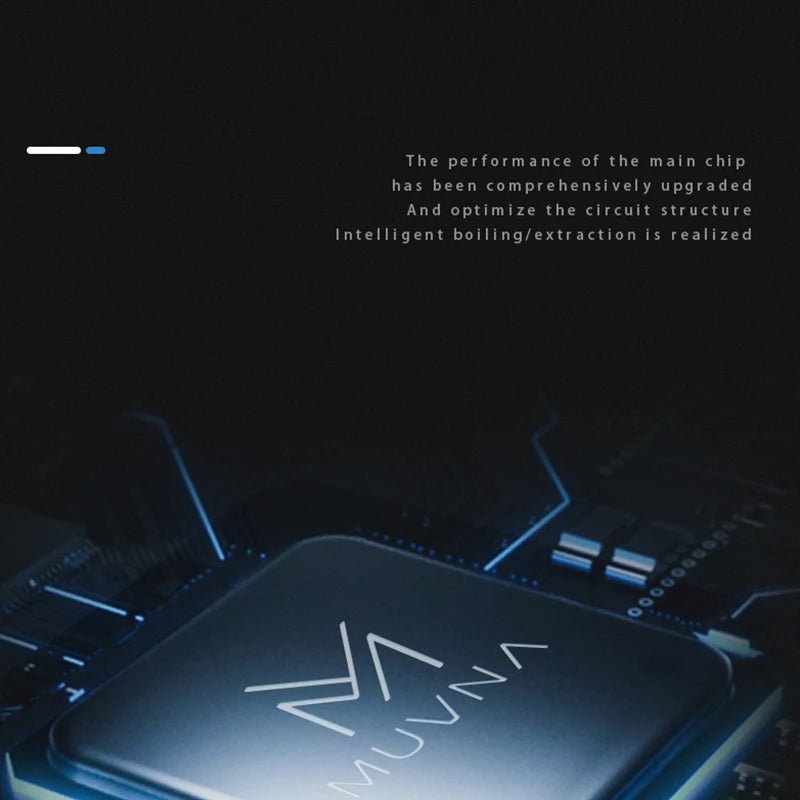 MUVNA Mini Digital Wood scale, Professional Electronic Coffee Scale for Espresso/Hand Drip Coffee 0.1g of high-precision, 2kg