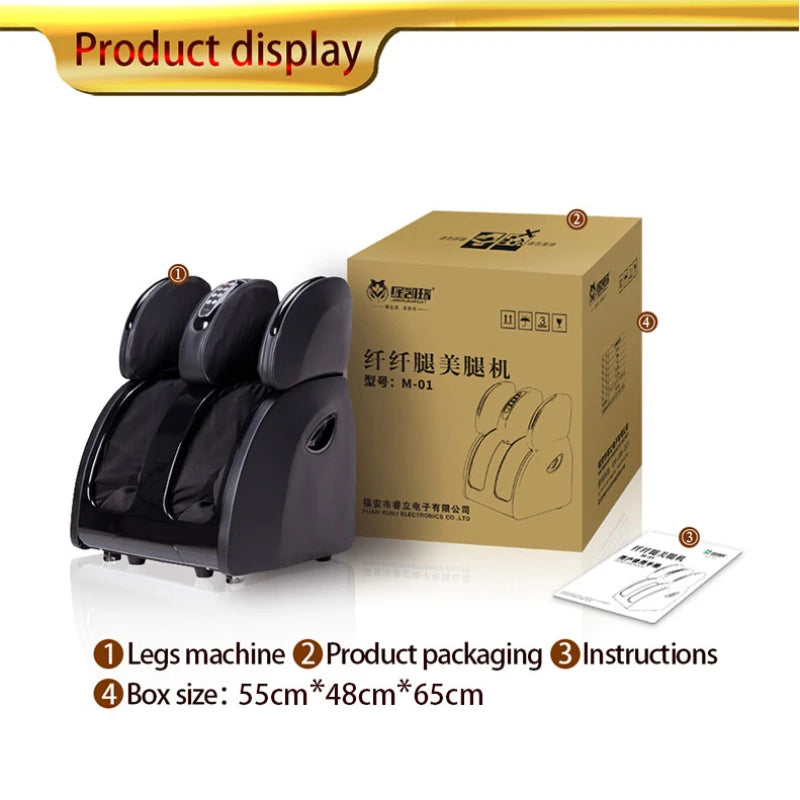 JinKaiRui Electric Vibrating Foot Massager Heating Knee Leg Calf Thigh Massage Device Air Pressure Massage Fatigue Relieve Care