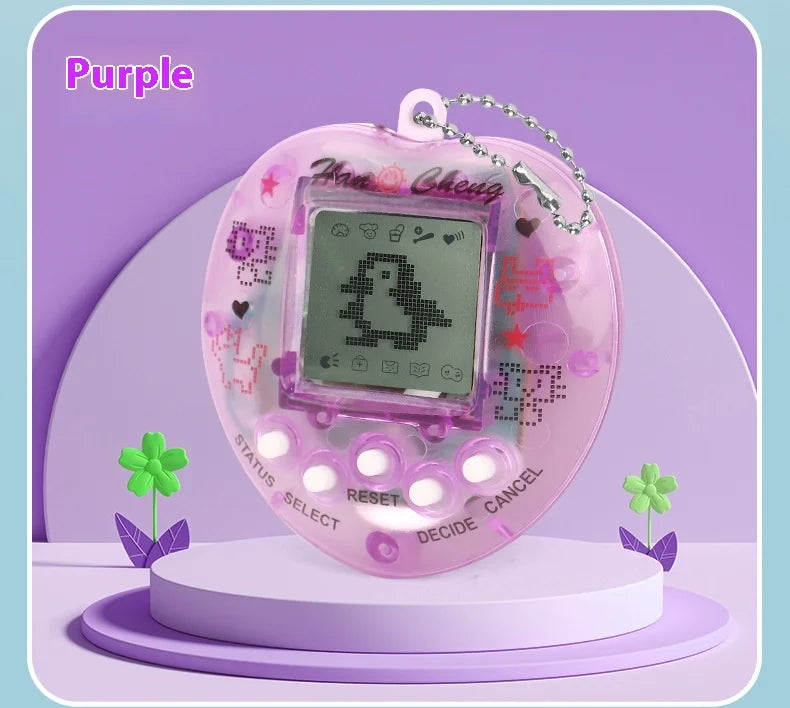 Hot Selling Electronic Pet Machines Handheld Mini Nostalgic Game Consoles Children'S Puzzle Toys, Hanging Decorations Gifts