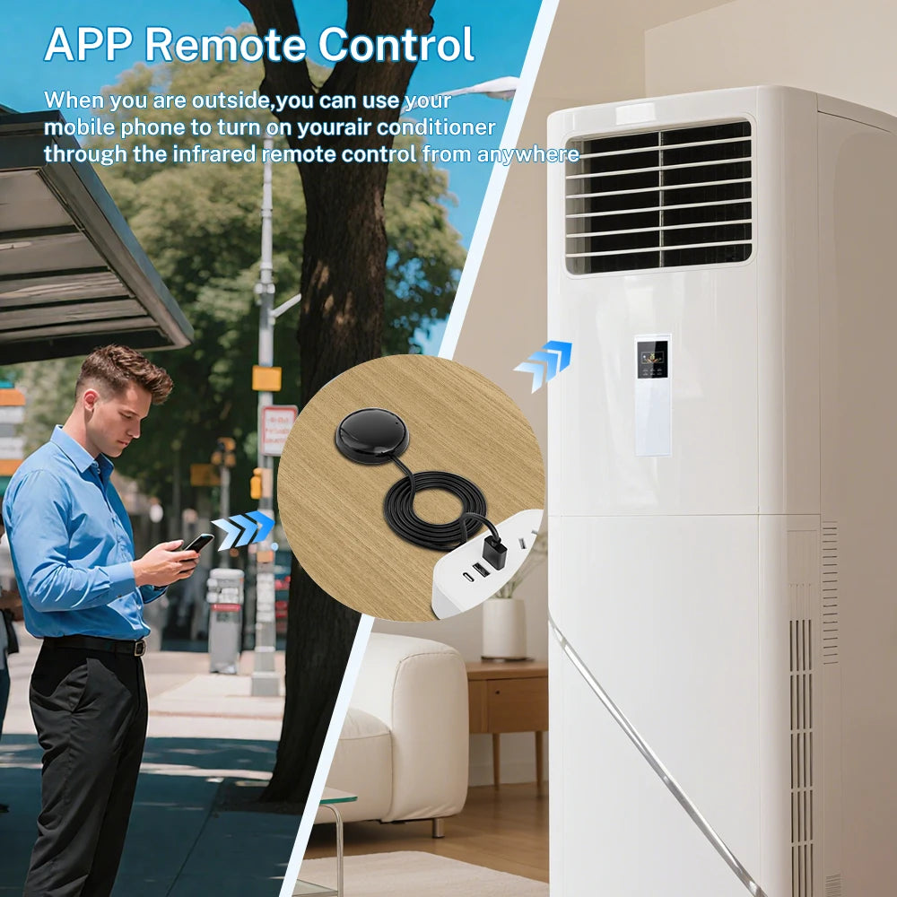 Tuya WiFi IR Remote For Smart Home Automation Remote Control Universal Infrared Device Work with Alexa Google Home Smart Life