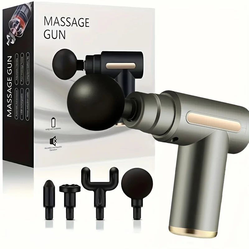 Fascial Gun Muscle Massage Gun Deep Tissue Muscle Handheld Percussion Massager For Body Back And Neck Leg