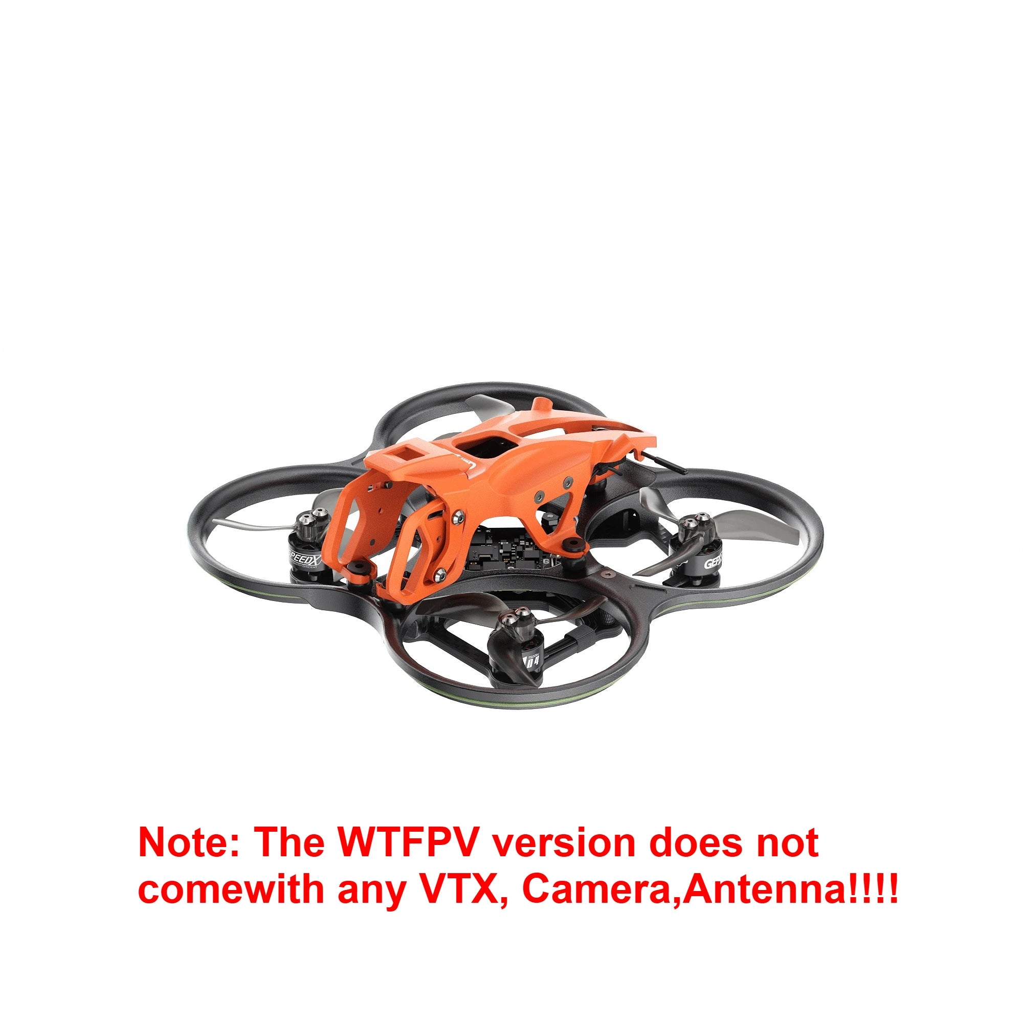 GEPRC DarkStar22 FPV Quadcopter O4 Air Unit PRO /WTFPV SPEEDX2 1104 7500KV TAKER F405 ELRS2.4 AIO Orange Grey RC Freestyle Drone