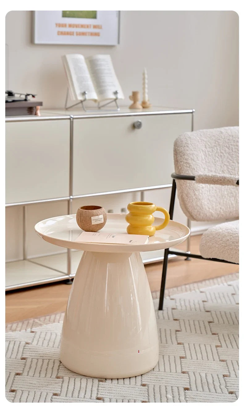 Designer Modern Coffee Table Living Room Nordic Round Glass Coffee Table Side Table