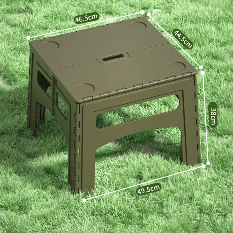 Outdoor Folding Table Portable Picnic Table Chair Lightweight Collapsible Fishing Stool For Travel Beach Hiking BBQ Supplies