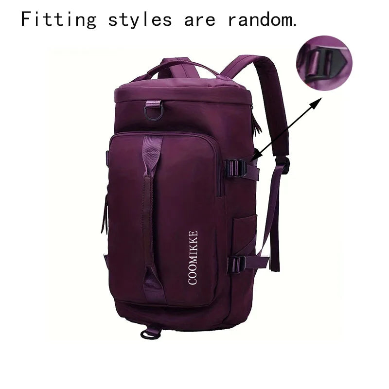 Neutral Style Backpack for Men and Women, Suitable for Travel and Tourism Made of Nylon Material, It Is a Hiking Backpack.