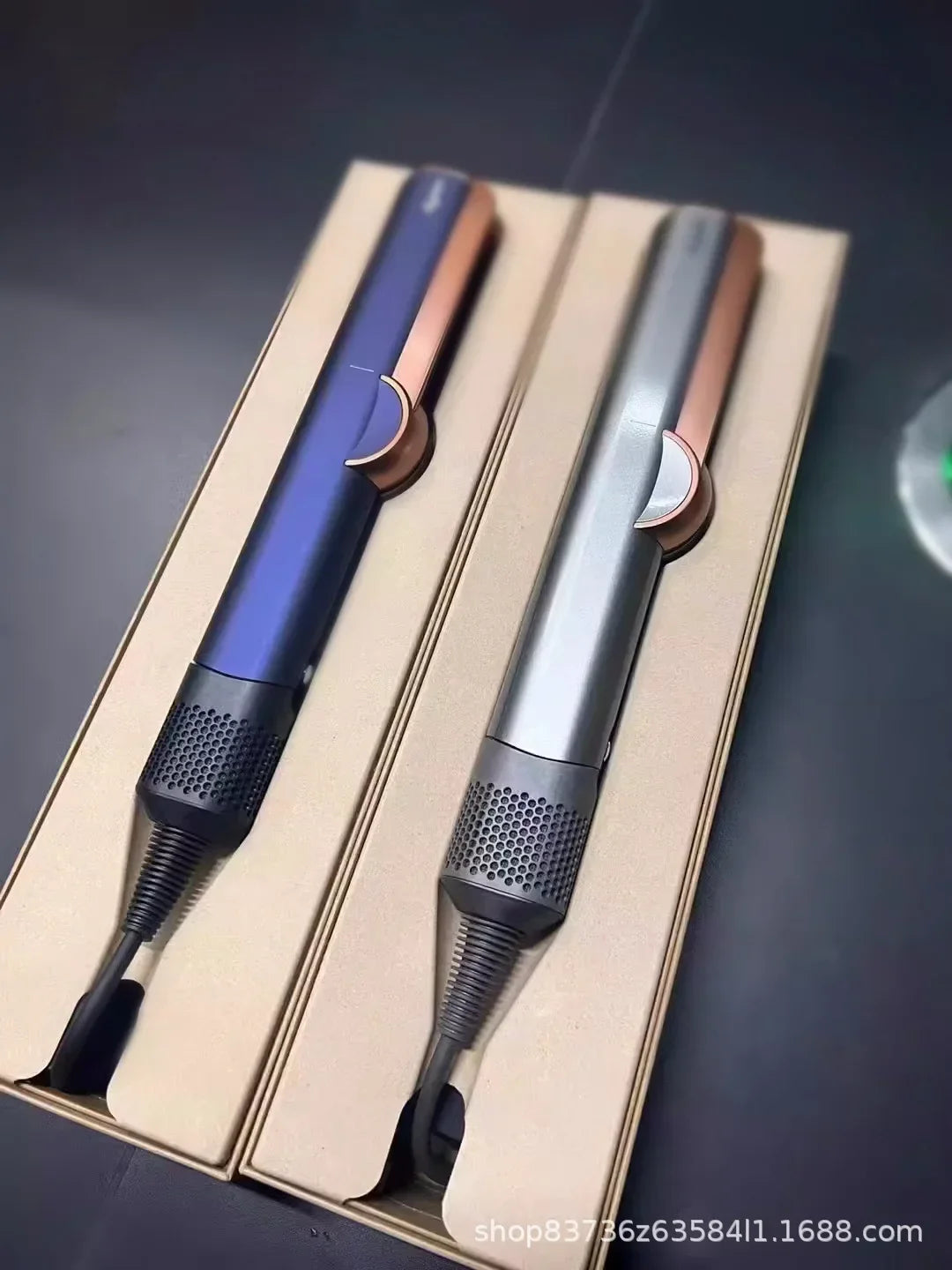 New Dry and Wet Flat Comb Portable Curling Iron Hair Salon Negative Ion Curling Iron Hair Dryer Straight Clip  Cepillo Rizos 다이슨