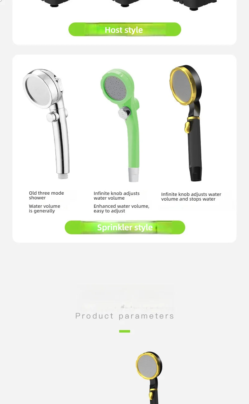 Portable Outdoor Camping Shower Set Waterproof with Digital Display Rechargeable Electric Shower Pump Hiking Travel Pet Watering