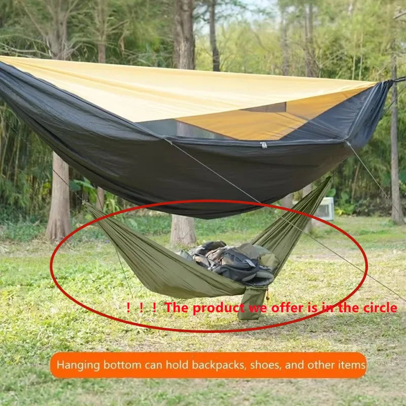 2025 new Outdoor Storage Small Hammocks For Portable Camping Travel Garden Nature Hike Clothes Shoes Equipment Small Hammock