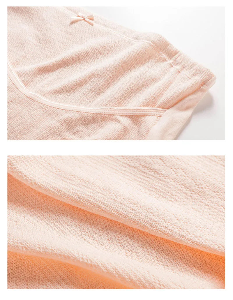 3 Colors Plus Size Cotton Pregnant Shorts High Waist Pregnancy Briefs Adjustable Maternity Underwear Panties for Women Clothes