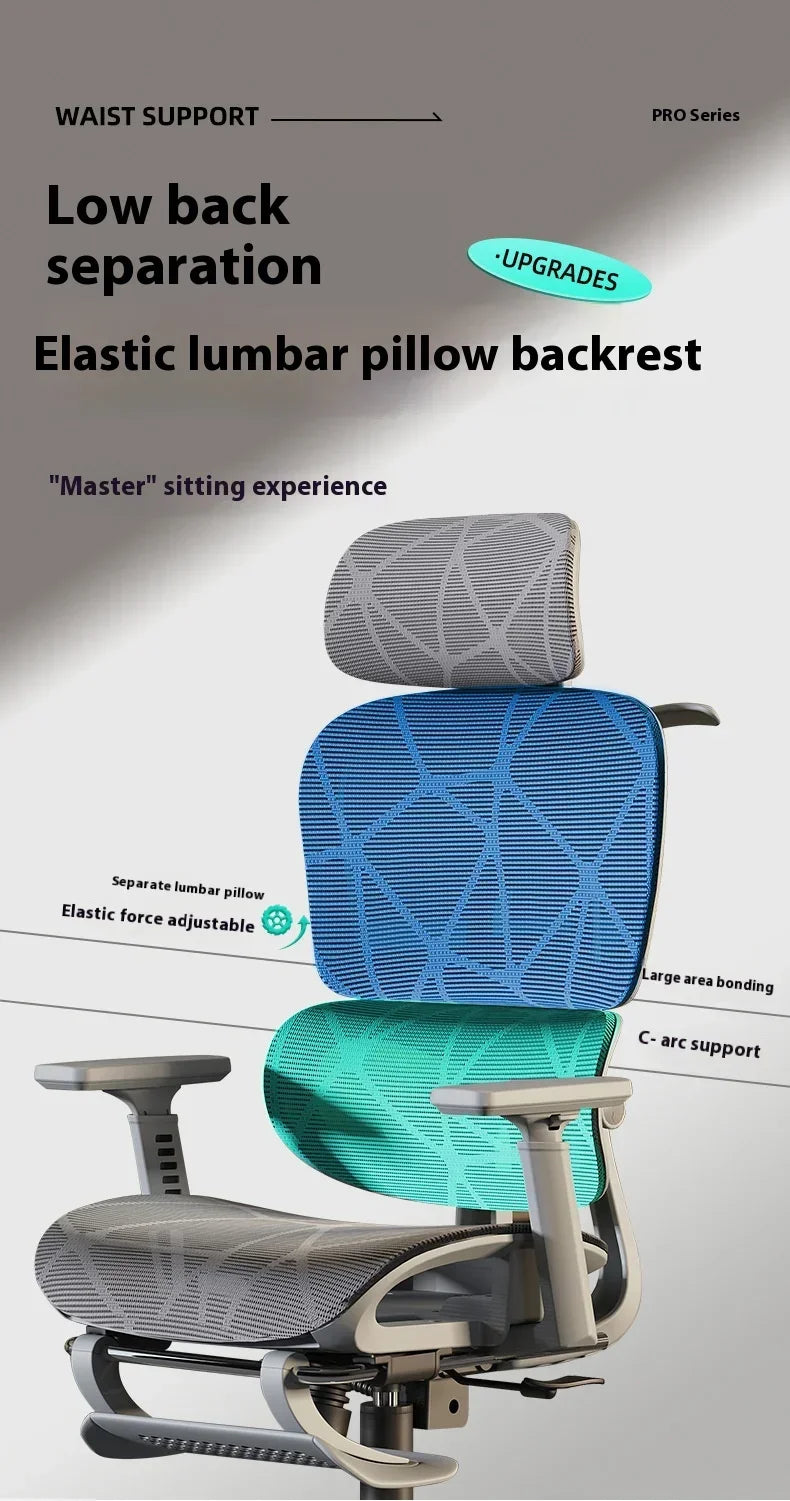Ergonomic Chair 3D Headrest Armchair Gaming Chairs Computer Recliner Relaxing Massage Silla De Escritorio Office Furniture