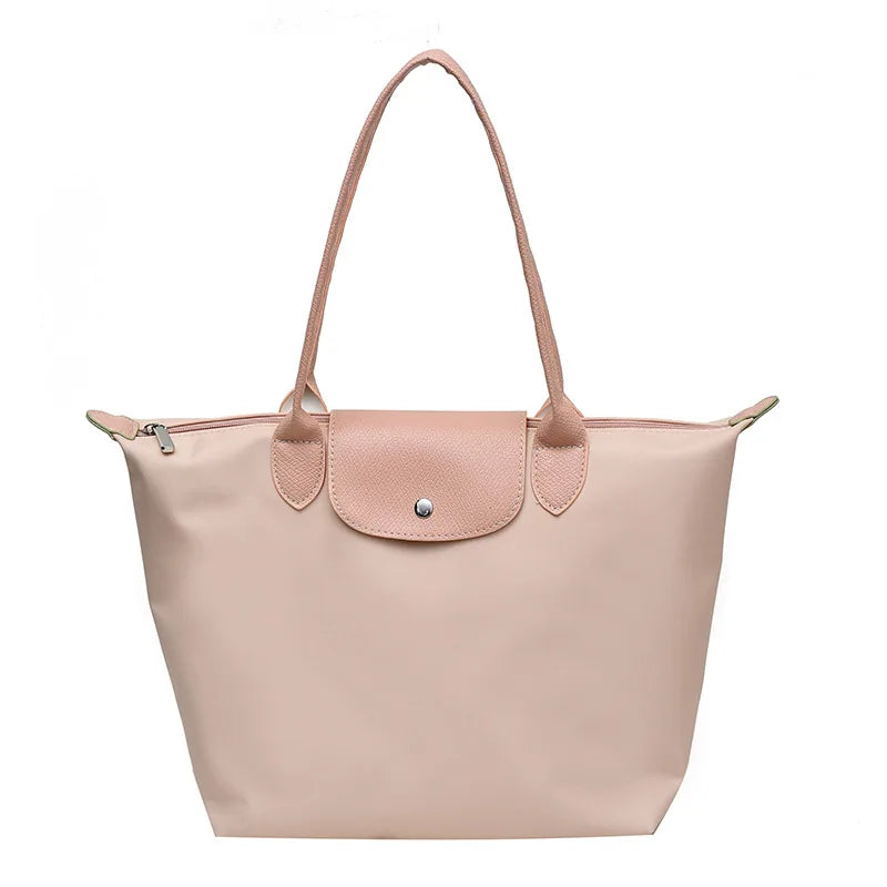 Women's shoulder bag new large-capacity tote bag armpit bag female Longxiang bag fashionable handbag